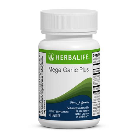 mega garlic plus herbalife beneficios